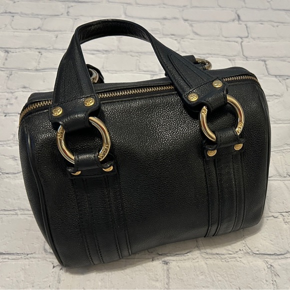 MCM Black Mini Boston Bag - EUC With Dust Bag - Picture 6 of 16